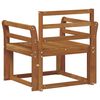 vidaXL Venkovn&iacute; pohovka Masivn&iacute; ak&aacute;tov&eacute; dřevo Př&iacute;rodn&iacute;