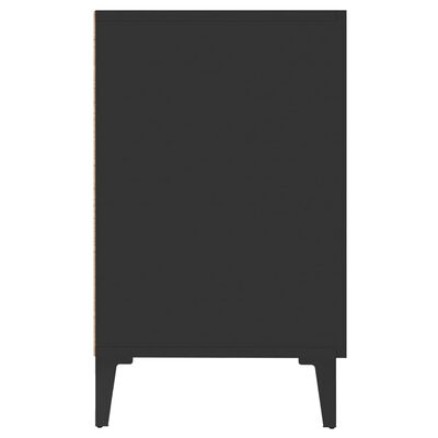 vidaXL Příborník černý 100 x 36 x 60 cm kompozitní dřevo