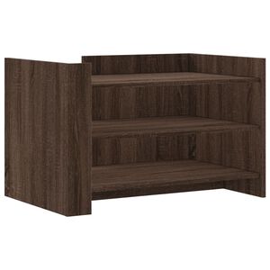 vidaXL Konferenčn&iacute; stolek hněd&yacute; dub 80 x 50 x 50 cm kompozitn&iacute; dřevo
