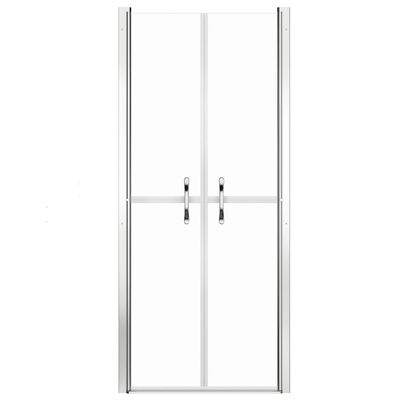vidaXL Sprchové dveře čiré ESG 81 x 190 cm