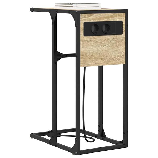 vidaXL Nočn&iacute; skř&iacute;ňka Sonoma dub 41,5 x 26 x 60,5 cm kompozitn&iacute; dřevo