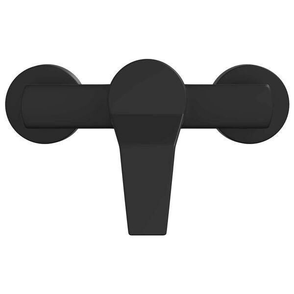 vidaXL Smě&scaron;ovac&iacute; kohout na sprchu Čern&aacute; G 1 / 2 palce Mosaz