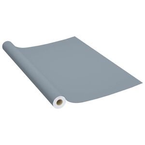 vidaXL Samolep&iacute;c&iacute; tapeta na n&aacute;bytek &scaron;ed&aacute; 500 x 90 cm PVC