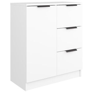 vidaXL Př&iacute;born&iacute;k b&iacute;l&yacute; 60 x 30 x 70 cm kompozitn&iacute; dřevo