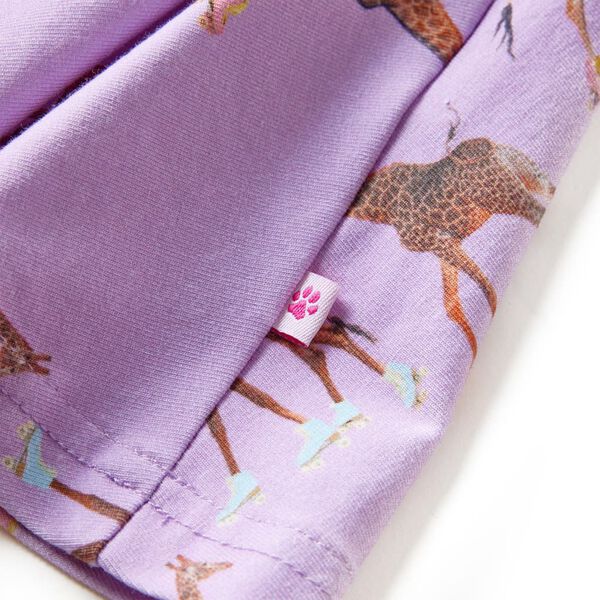 Dětská sukně lila 140