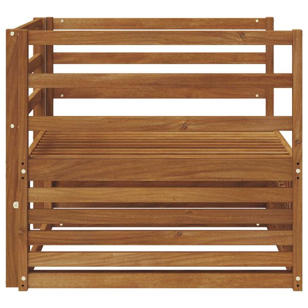 vidaXL 2 Kus Pohovka s opěrkami Př&iacute;rodn&iacute;