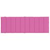 vidaXL Poduška na lehátko růžová oxfordská látka