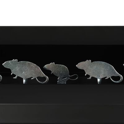 vidaXL Magnetická střelnice lapač diabolek 4 + 1 terčíky ve tvaru myší
