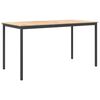 vidaXL Barov&yacute; stůl 200 x 100 x 105 cm Masivn&iacute; borov&eacute; dřevo Př&iacute;rodn&iacute;