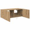 vidaXL TV wall cabinet Artisanový dub 80 x 35 x 31 cm kompozitní dřevo