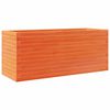 vidaXL Zahradn&iacute; truhl&iacute;k voskově hněd&yacute; 110x40x45,5 cm masivn&iacute; borovice