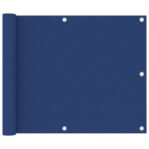 vidaXL Balk&oacute;nov&aacute; z&aacute;stěna modr&aacute; 75 x 300 cm oxfordsk&aacute; l&aacute;tka