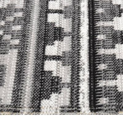 vidaXL Venkovní koberec hladce tkaný 80 x 150 cm tmavě šedý