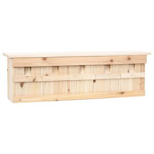 vidaXL Ptač&iacute; budka pro vrabce 5 komůrek 68 x 15 x 21 cm jedlov&eacute; dřevo