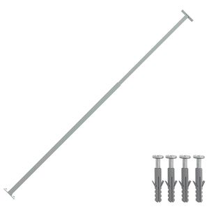vidaXL Nastaviteln&aacute; bezpečnostn&iacute; z&aacute;brana na okno 710&ndash;1 200 mm