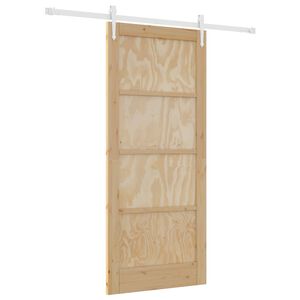 vidaXL Posuvn&eacute; dveře ORKDAL 86 x 198,5 cm Masivn&iacute; borovicov&eacute; dřevo