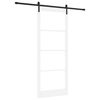 vidaXL Posuvn&eacute; dveře ORKDAL B&iacute;l&aacute; 93 x 232 cm