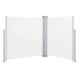 vidaXL Oboustrann&aacute; zatahovac&iacute; bočn&iacute; mark&yacute;za 170 x 600 cm kr&eacute;mov&aacute;