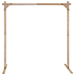 vidaXL Svatebn&iacute; oblouk Světle hněd&aacute; 225 x 95 x 226 cm