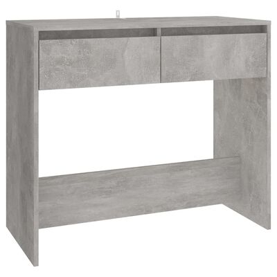 vidaXL Konzolový stolek betonově šedý 89 x 41 x 76,5 cm ocel