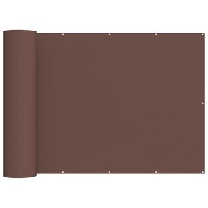 vidaXL Z&aacute;stěna na balkon 150 x 800 cm L&aacute;tka s PU povrchovou &uacute;pravou