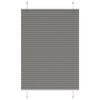 vidaXL Plisovan&aacute; roleta antracitov&aacute; 85x100 cm &Scaron;&iacute;řka l&aacute;tky 84,4 cm