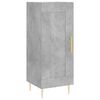 vidaXL Skř&iacute;ň highboard betonově &scaron;ed&aacute; 34,5x34x180 cm kompozitn&iacute; dřevo