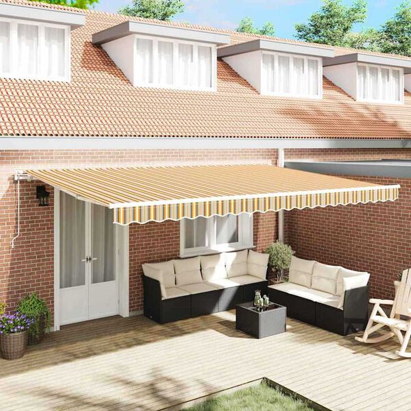 vidaXL Budsorovateln&eacute; zastře&scaron;en&iacute; V&iacute;cebarevn&yacute; 500 &times; 350 cm textil