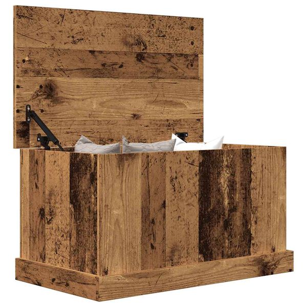vidaXL &Uacute;ložn&yacute; box old wood 70 x 40 x 38 cm kompozitn&iacute; dřevo