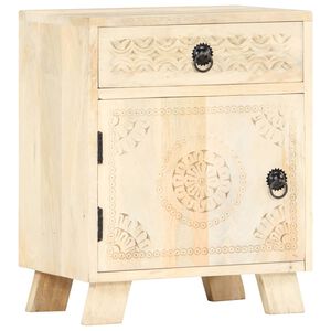 vidaXL Nočn&iacute; stolek 40 x 30 x 50 cm masivn&iacute; mangovn&iacute;kov&eacute; dřevo