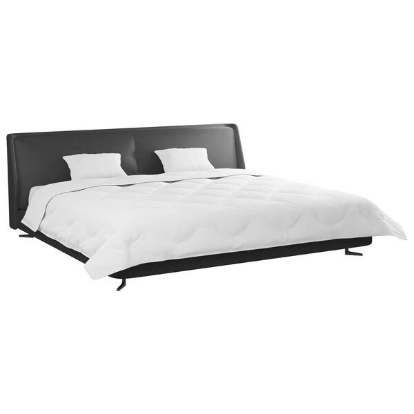 vidaXL Duvet s polštáři s polštářem 3 pcs Bílá Mikrovlákno a peří