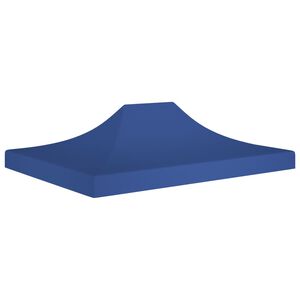 vidaXL Střecha k party stanu 4,5 x 3 m modr&aacute; 270 g/m&sup2;