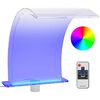 vidaXL Baz&eacute;nov&aacute; font&aacute;na s RGB LED osvětlen&iacute;m akryl 50 cm