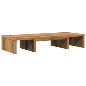 vidaXL Stojan na monitor dub artisan 60x24x10,5 cm kompozitn&iacute; dřevo