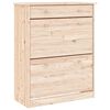 vidaXL Botn&iacute;k ALTA 77 x 35 x 96 cm masivn&iacute; borov&eacute; dřevo