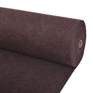 vidaXL Koberec Hněd&aacute; 1,2 x 10 m Polyester