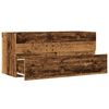 vidaXL Skř&iacute;ňka pod umyvadlo old wood 100x38,5x45 cm kompozitn&iacute; dřevo