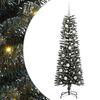 vidaXL Uměl&yacute; v&aacute;nočn&iacute; stromeček Zelen&aacute; 120 cm PVC, plast a ocel