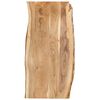 vidaXL Stoln&iacute; deska masivn&iacute; ak&aacute;ciov&eacute; dřevo 118 x (50&ndash;60) x 2,5 cm