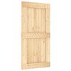 vidaXL Dveře NARVIK 100 x 210 cm Masivn&iacute; borov&eacute; dřevo (neupraven&eacute;)