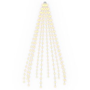 vidaXL Světla na v&aacute;nočn&iacute; stromek 210 LED Tepl&aacute; b&iacute;l&aacute; 210 cm