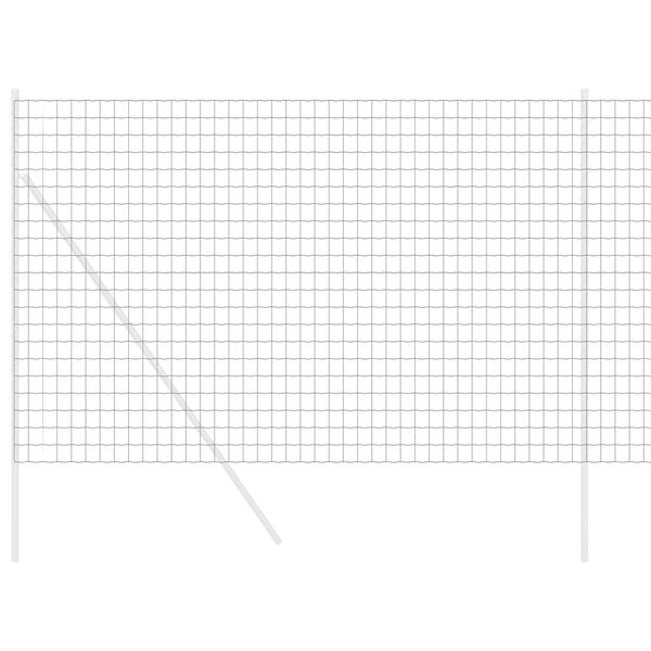 vidaXL Euro plot Černá 1.6 x 10 m Železo potažené PVC