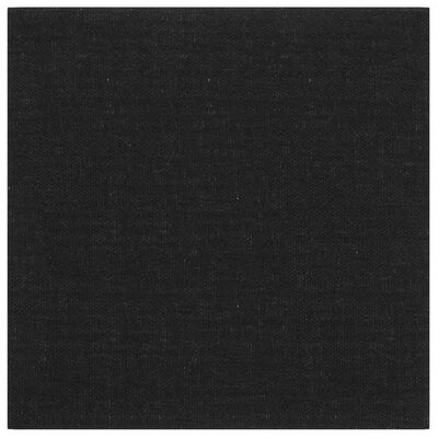 vidaXL Nástěnné panely 12 ks černé 30 x 30 cm textil 1,08 m²