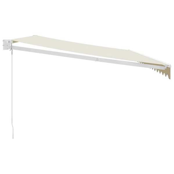 vidaXL Zatahovac&iacute; mark&yacute;za kr&eacute;mov&aacute; 5 x 3 m textil a hlin&iacute;k