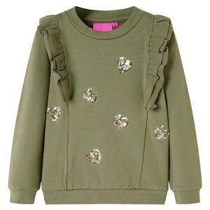 Dětsk&aacute; mikina khaki 92