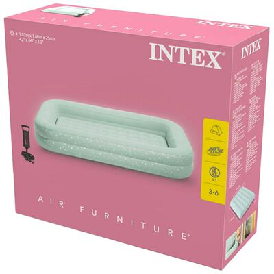 Intex Nafukovací postel dětská Kidz Travel BedSet 107x168x25cm 66810NP