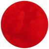 vidaXL Koberec HUARTE kr&aacute;tk&yacute; vlas měkk&yacute; a prateln&yacute; červen&yacute; &Oslash; 160 cm