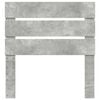 vidaXL Čelo postele Betonově &scaron;ed&aacute; 75 cm kompozitn&iacute; dřevo