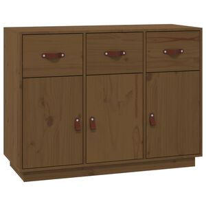 vidaXL Př&iacute;born&iacute;k medově hněd&yacute; 100 x 40 x 75 cm masivn&iacute; borov&eacute; dřevo