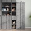 vidaXL Skříň highboard betonově šedá 30x42,5x185 cm kompozitní dřevo